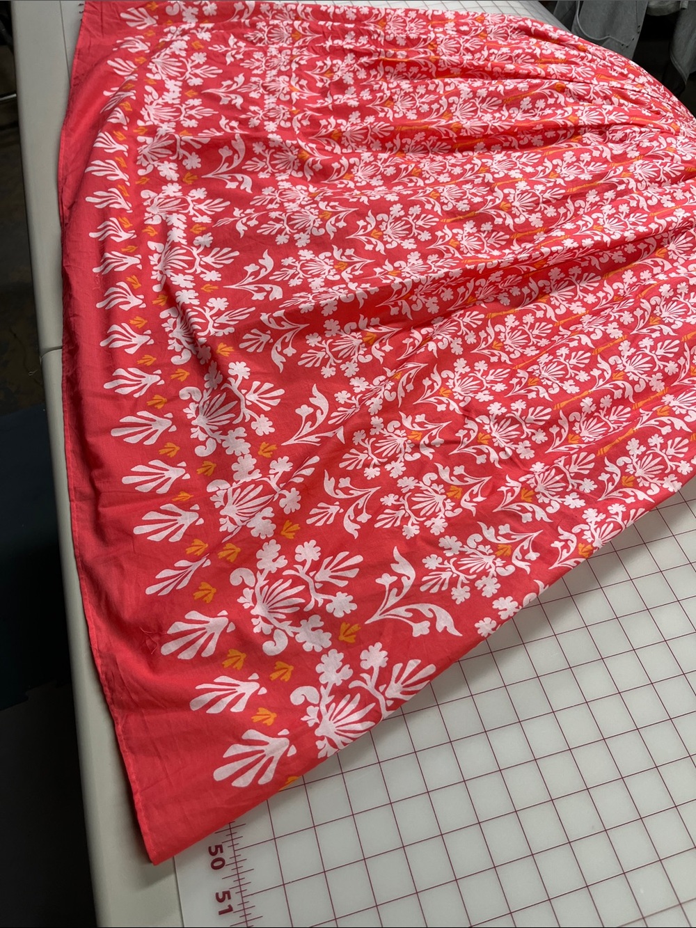 TALBOTS NWT Cottage Boho Party 100% Cotton Floral Scroll Print Sundress Maxi 16 - Picture 6 of 16